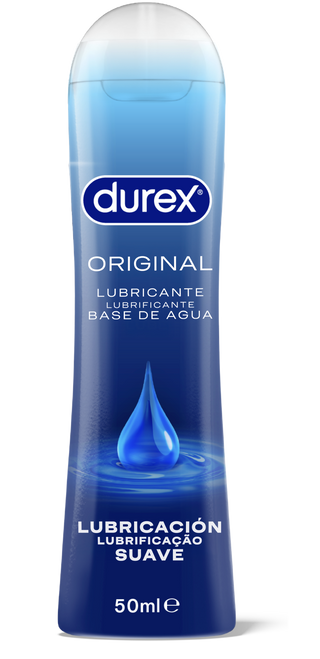 Durex Play Gel Original 50 ml – Lubricante a base de agua para una mayor sensualidad