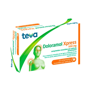 Doloramol Xpress Paracetamol 500 mg – Alívio da Dor