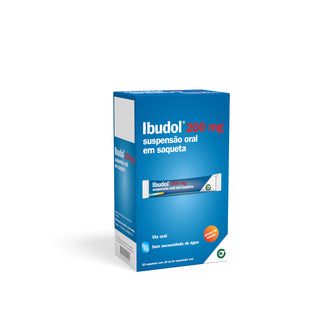 Suspensión oral de ibuprofeno ibudol 200 mg – 20 sobres