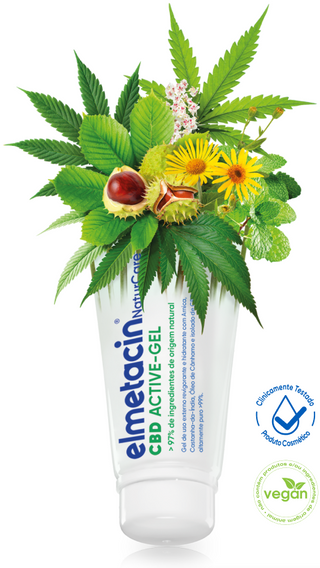 Elmetacin NaturCare CBD Active-Gel – Gel de Massagem Muscular