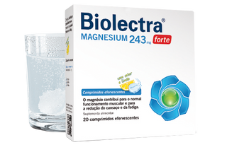 Biolectra Magnésio Forte Limão 20 Comprimidos Efervescentes