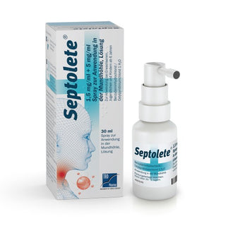 Septolete Duo Spray 1,5 mg/ml + 5 mg/ml – Solução Bucal 30 ml