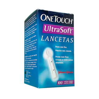OneTouch UltraSoft 3 – 100 Lancetas para Medição da Glicemia