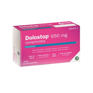 Paracetamol Dolostop MG 650 mg – 14 Comprimidos