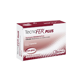 Tecnofer Plus Suplemento de Ferro 30 Cápsulas
