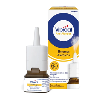 Vibrocil Anti-Alergias 60 Doses – Alívio de Sintomas Alérgicos nasais até 24h