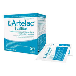 Artelac Toalhitas Oftálmicas para Higiene das Pálpebras x20