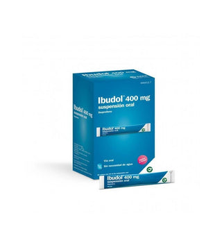 Ibuprofeno Ibudol 400 mg em Suspensão Oral – 20 Saquetas