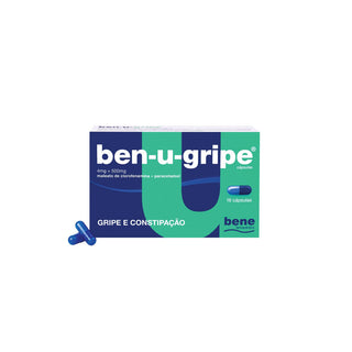 Ben-U-Gripe 4 mg + 500 mg – 16 Cápsulas