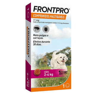 Frontpro Cão 2-4kg x3 Comprimidos – Pulgas & Carraças