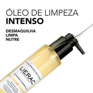 Lierac Óleo de Limpeza Intenso 150 mL – Desmaquilha & Nutre