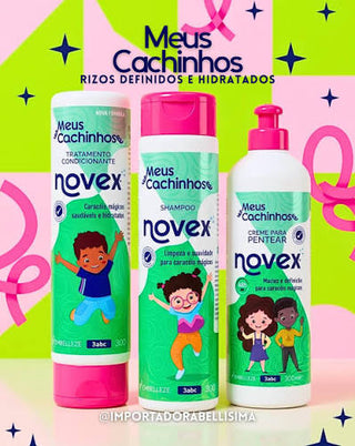 Novex Condicionador Infantil Meus Cachinhos 300mL – Hidratação & Definição