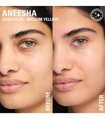 Makeup Revolution Skin Silk Brightener & Concealer – Medium Yellow