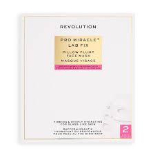 Revolution Pro Miracle Lab Fix Pro-Collagen Face Mask x2 – Hidratação & Firmeza