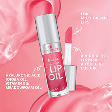 Essence Hydra Kiss Lip Oil – Rosy Sparkle