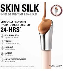 Makeup Revolution Skin Silk Brightener & Concealer – Fair Cool