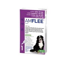 Amflee Sol Unção Punctiforme Cão (>40kg 402mg/4.02ml)