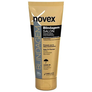 Novex Salon Blindagem 200g – Proteção Térmica & Efeito Liso