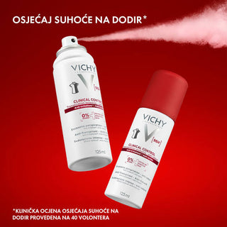 Vichy Clinical Control Desodorizante Spray 125mL – Transpiração Excessiva