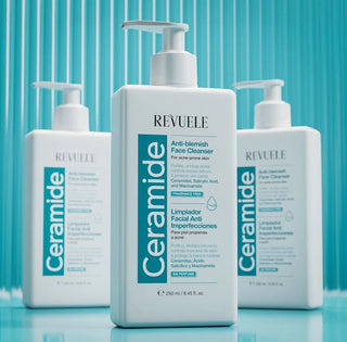 Revuele Ceramide Anti-Blemish Gel de Limpeza 250mL – Limpeza Anti-Imperfeições
