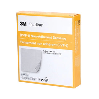 3M Inadine Compressas com Iodopovidona (9,5x9,5cm) x 25 unidades