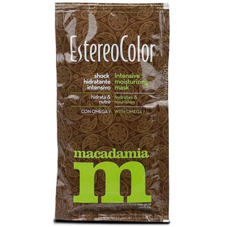 Estereocolor Máscara Capilar Macadamia 50mL – Reparação & Hidratação