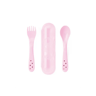 Saro Conjunto Talheres com Estojo Rosa