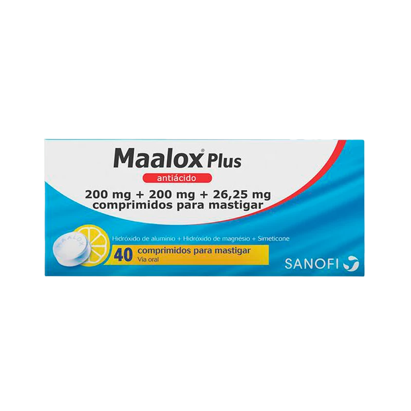 Maalox Plus 40 Comprimidos