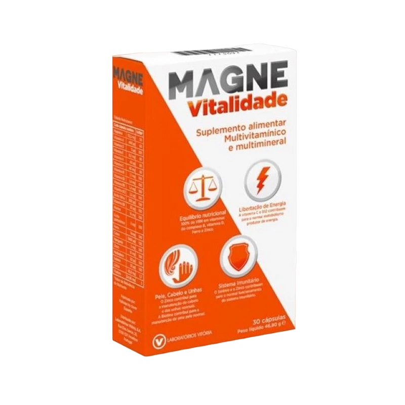 Magne Vitalidade 30 Cápsulas