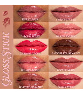 Makeup Revolution Pout Gloss Stick Sweet Rose – Brilho & Hidratação