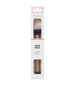 Makeup Revolution Pincel R16 Cheek Chisel – Blush & Bronzer