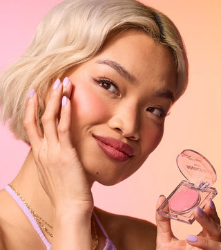 Makeup Revolution Blush Cream to Powder Bouncy Blur 5,5 g – Light as a Cloud Peachy Pink