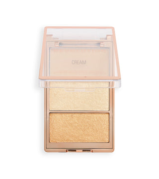 Makeup Revolution Icon Highlight Paleta – Rosy Gold Glow