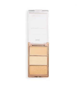 Makeup Revolution Icon Highlight Paleta – Rosy Gold Glow