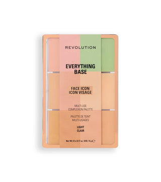 Makeup Revolution Everything Base Face Icon Light – Paleta de Rosto