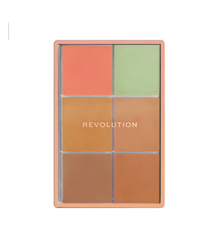 Makeup Revolution Everything Base Face Icon Medium – Paleta de Rosto