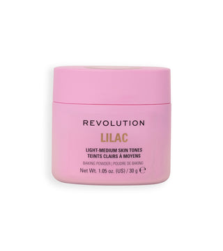 Makeup Revolution Pó Solto Baking Sweet Lilac 30g – Fixação & Luminosidade