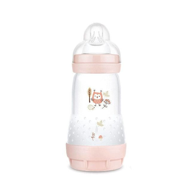 MAM Biberão Easy Start Anticólicas +4 meses 320mL Rosa