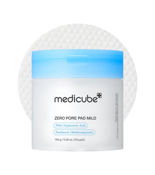 Medicube Zero Pore Pad Mild 70 Discos – Esfoliação Suave