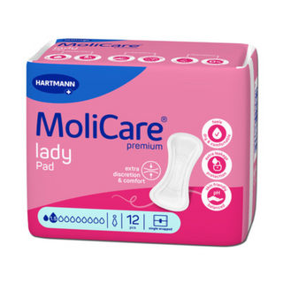 MoliCare Premium Lady Pad 1,5 Gotas 12 Pensos - Incontinência Ligeira