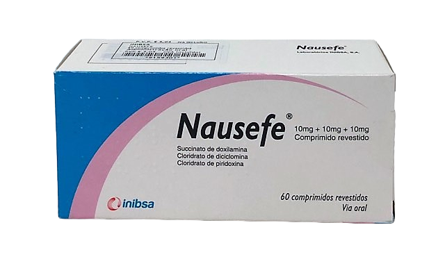 Nausefe 10/10/10 mg x 60 Comprimidos Revestidos