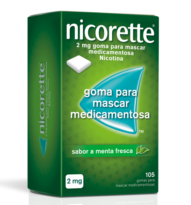 Nicorette Menta Fresca 2 mg x 105 gomas