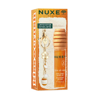 Nuxe Rêve de Miel Gloss Labial com Mel Dourado 10ml - Edição Limitada com Bolsa