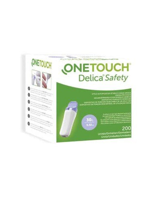 OneTouch Delica Safety Lancetas 200 Unidades