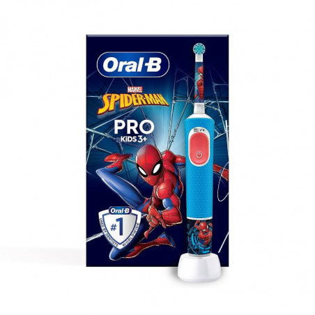 Oral B Escova de Dentes Elétrica Vitality Pro Kids +3 Spiderman