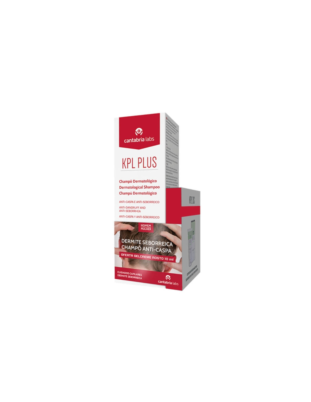 KPL Plus PACK Champô Anti-Caspa 200mL + DS Gel Creme Rosto 10mL – A TUA ...