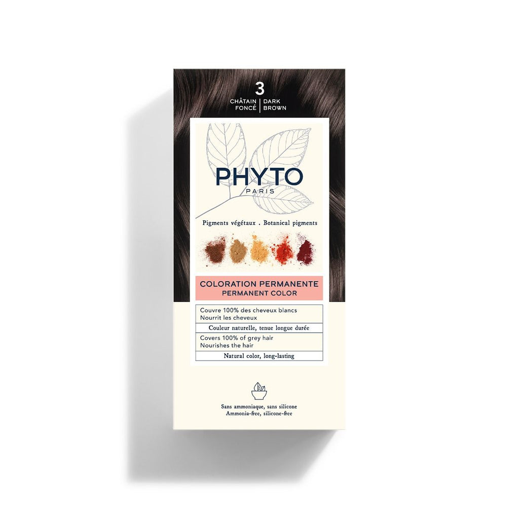 Phyto Phytocolor Coloração Permanente - 3 Castanho Escuro