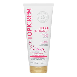 Topicrem Leite Corporal Iluminador Perolado 200ml - Hidratação e Luminosidade