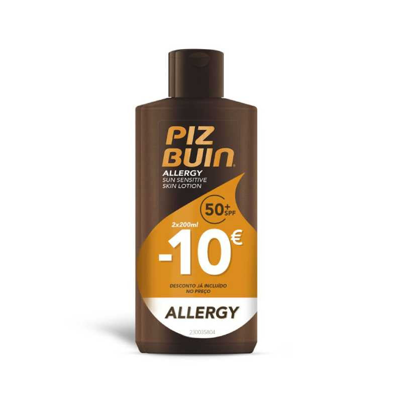 Piz Buin Allergy Loção FPS 50+ Duo 2x200mL