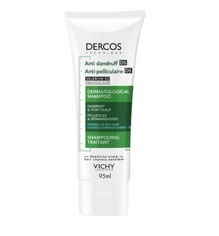 Vichy Dercos DS 2-em-1 Champô e Condicionador 95mL– Anti-Caspa & Hidratação